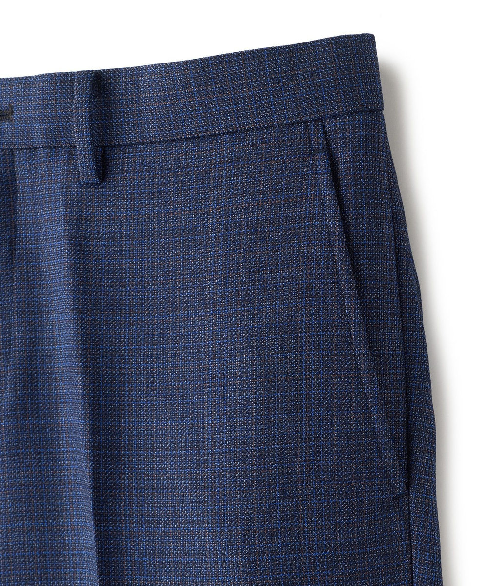 MEN'S BIGI ミックスヤーン/ホップサックスラックス ネイビー
