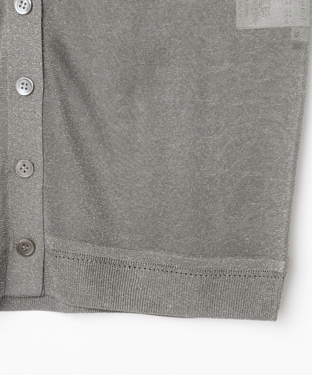 DÉPAREILLÉ LAME CARDIGAN / ラメカーディガン グレー