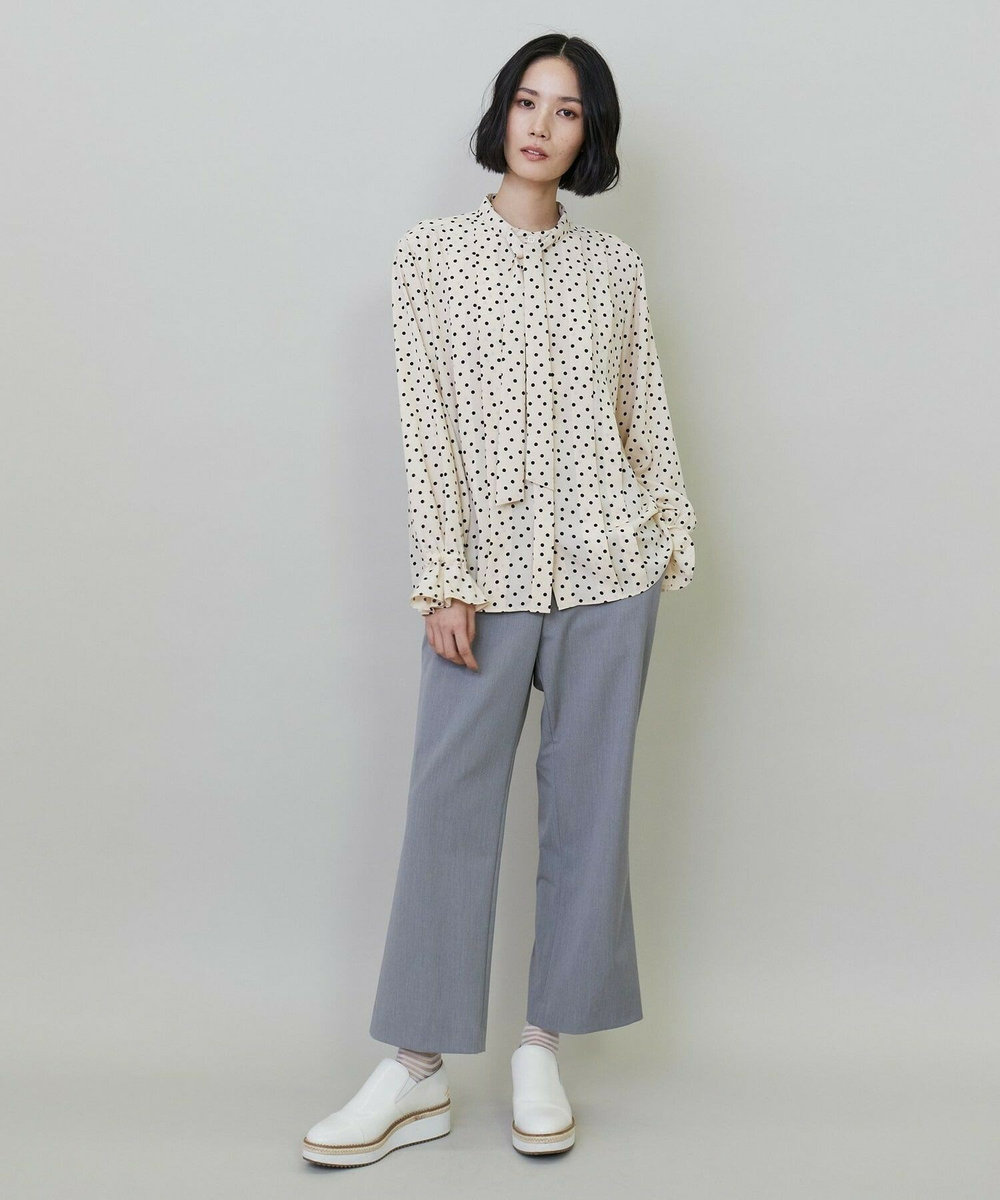 L'EQUIPE Lサイズ（大きいサイズ） 【大きいサイズ】2WAYストレッチパンツ グレー