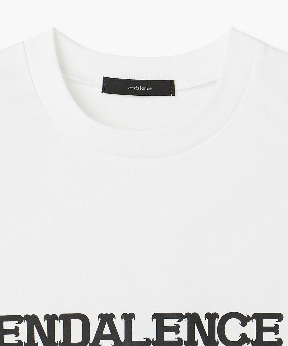 endalence endalence×MHAKコラボロゴTシャツB ホワイト
