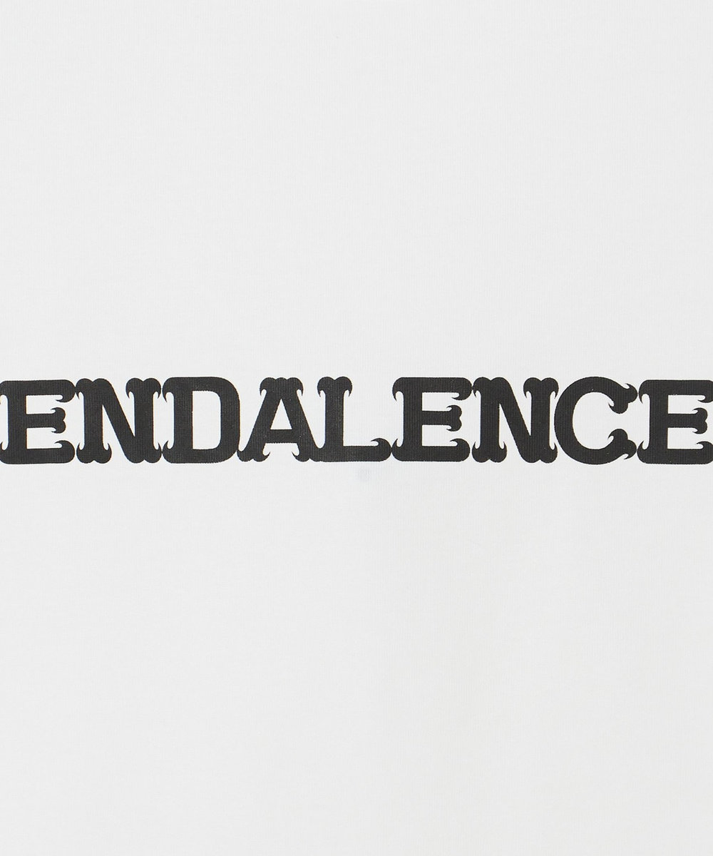 endalence endalence×MHAKコラボロゴTシャツB ホワイト