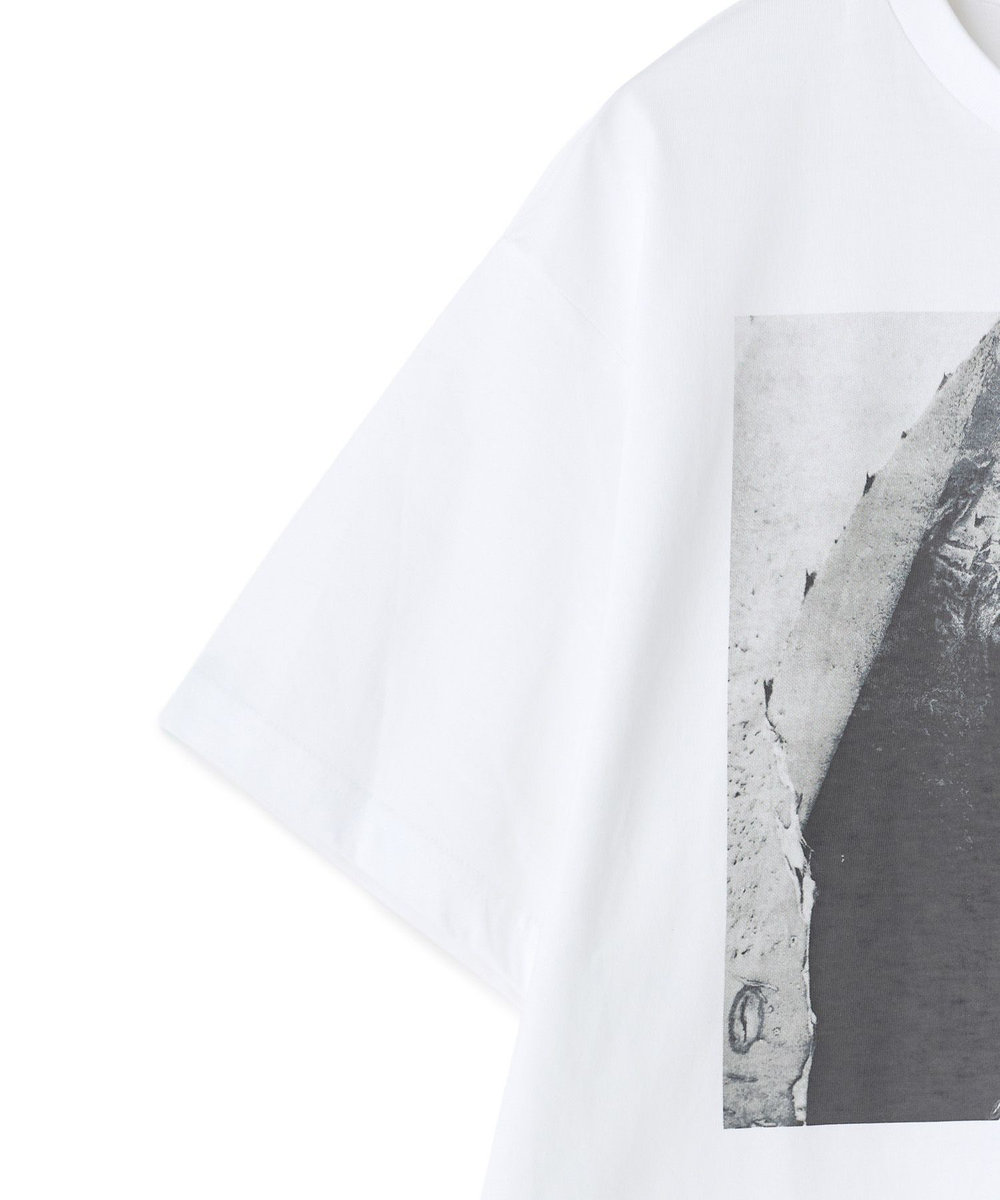 MEN'S BIGI 【THE FASCINATED/ザ ファシネイテッド】コラボ サボテンブルーグラフィックTシャツ ホワイト系その他