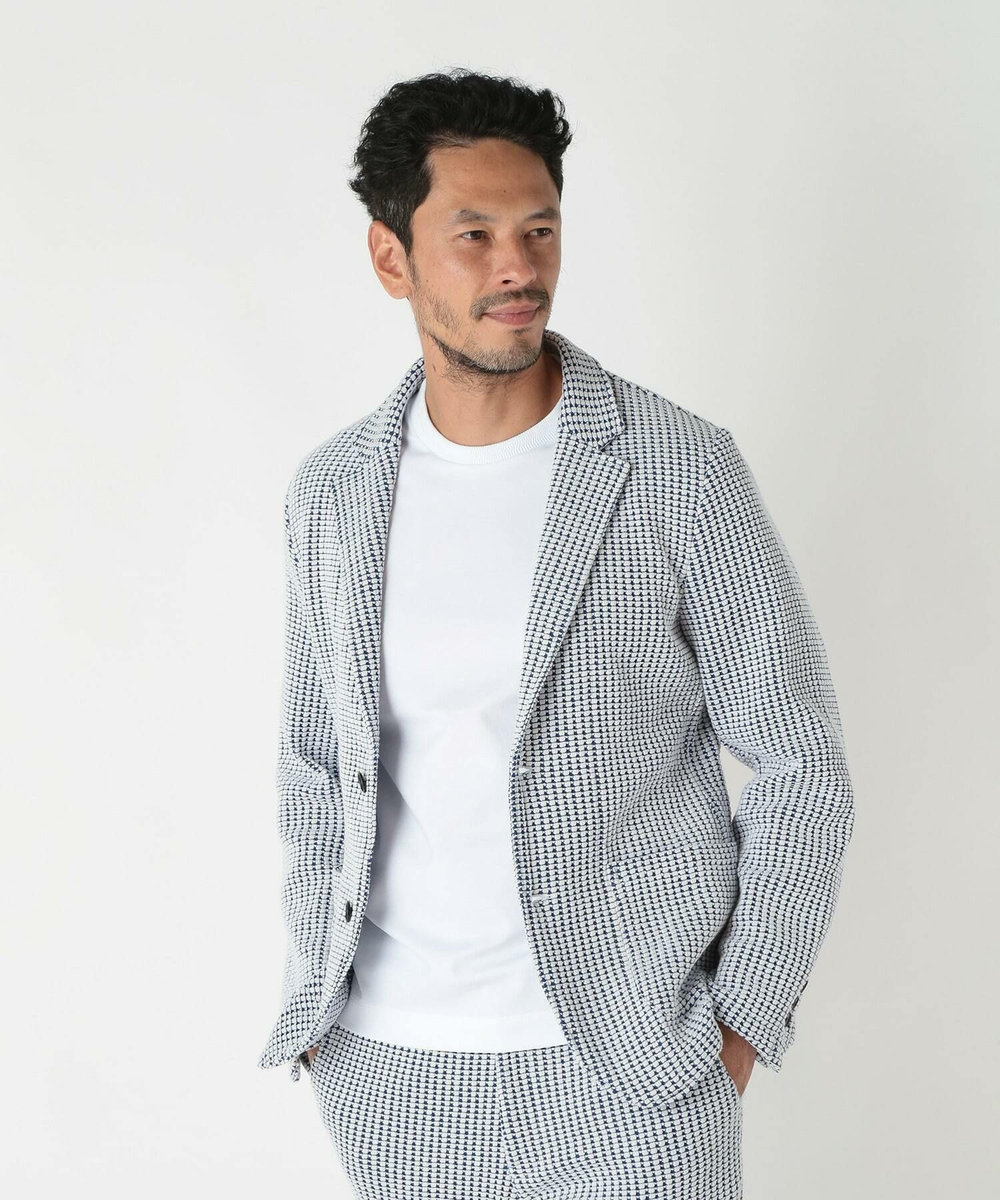 MEN'S BIGI オニワッフルジャケット ホワイト系その他