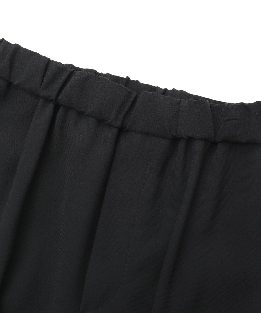 1er Arrondissement ジョーゼットテーパードパンツ ブラック
