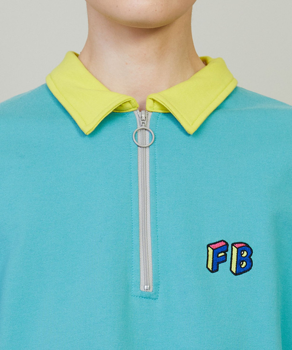 FRAPBOIS トイボウラケ トレーナー ブルー
