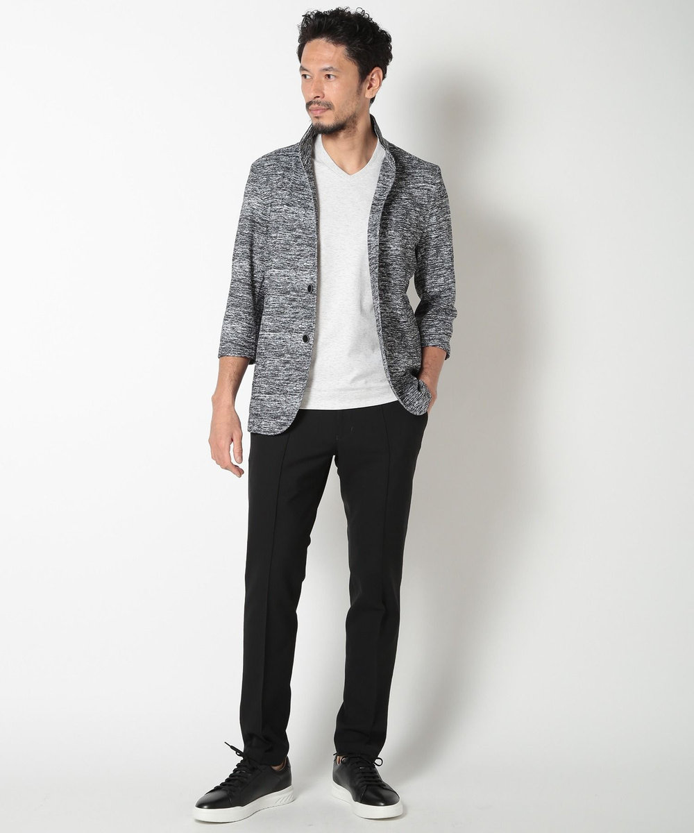 MEN'S BIGI 【ACTIVE TAILOR】2WAYストレッチスラックス ブラック