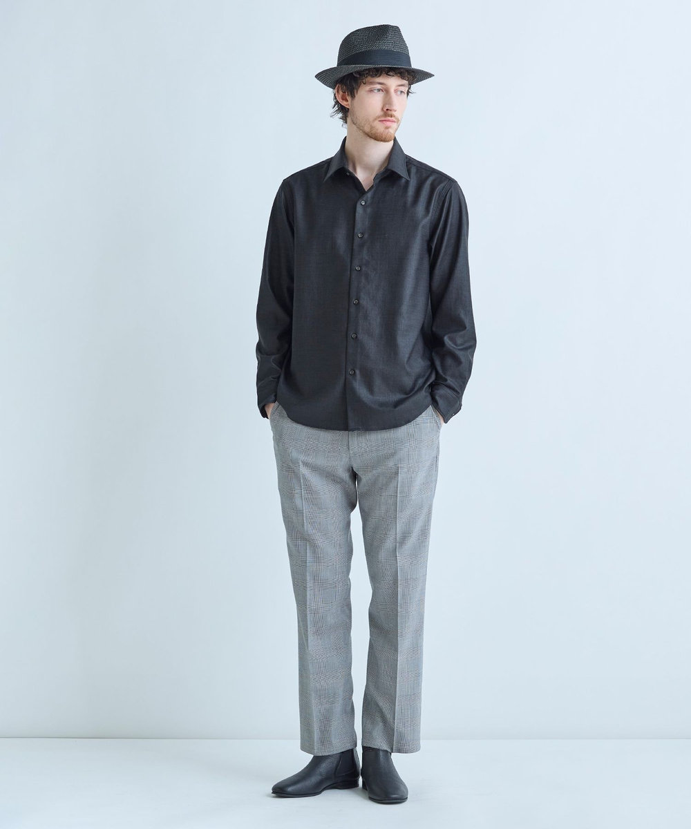 MEN'S BIGI PAPER FOLDING HAT ブラック