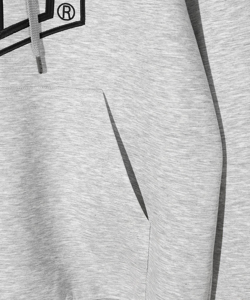 MEN'S BIGI 【50th Anniv . 菊池武夫】LOGO HOODIE グレー