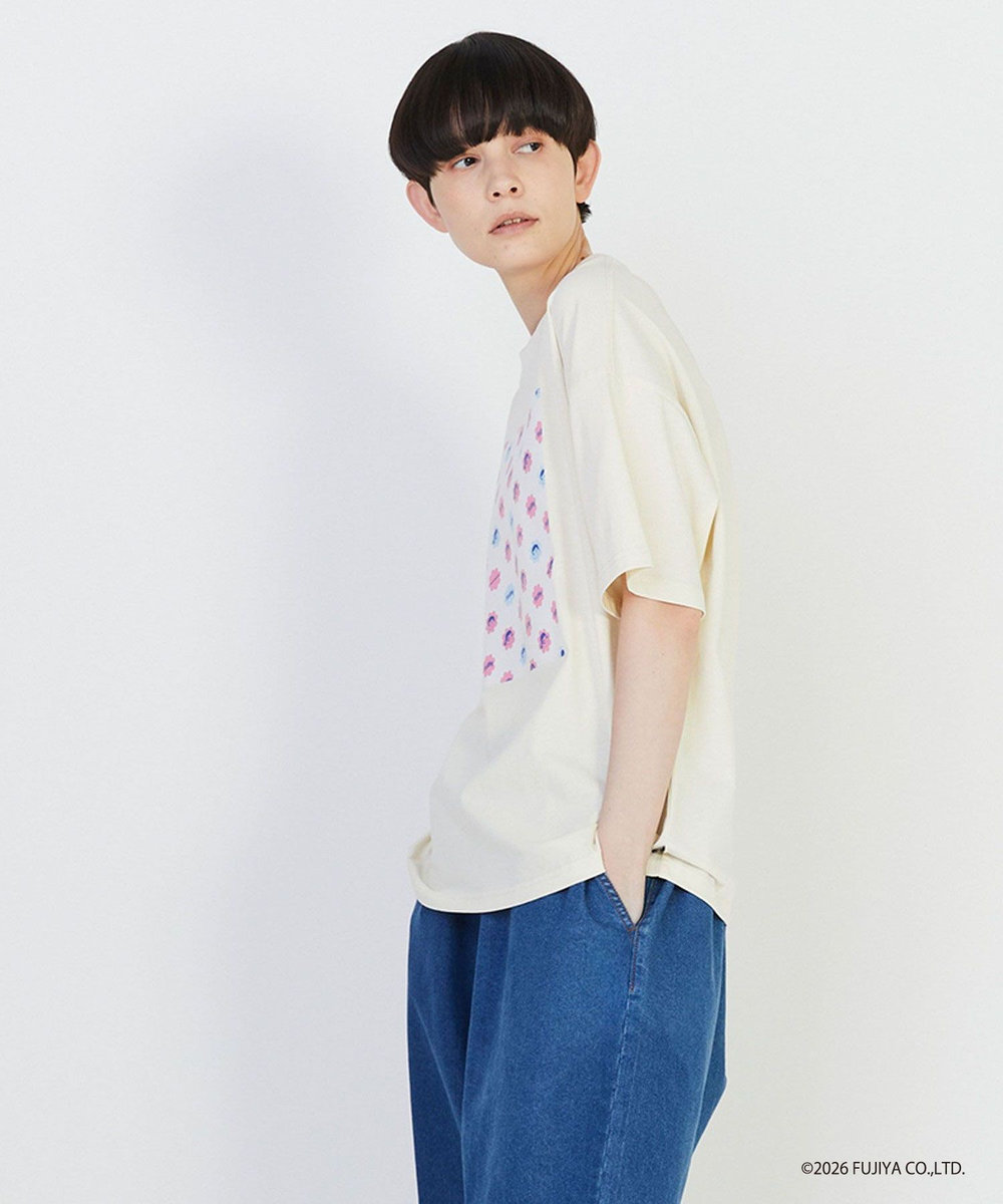 FRAPBOIS ミルキー ボックスＴシャツ アイボリー