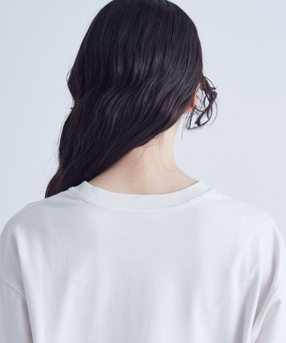 congés payés ADIEU TRISTESSE ichiro yamaguchi.ロングＴシャツ ライトグレー