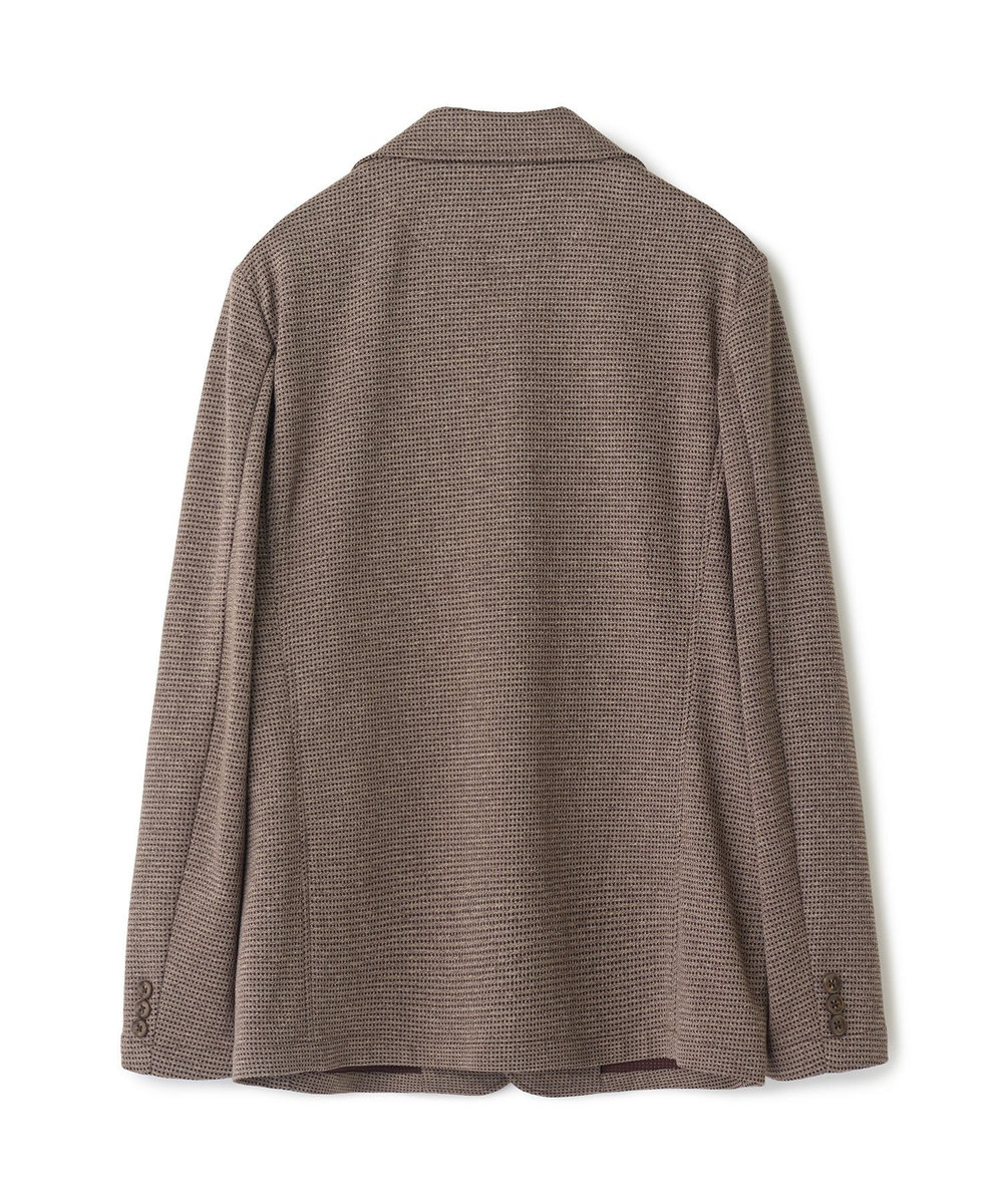 MEN'S BIGI ピンドットダブルラッセル ライトジャケット＜ストレッチ＞＜速乾性＞ ベージュ