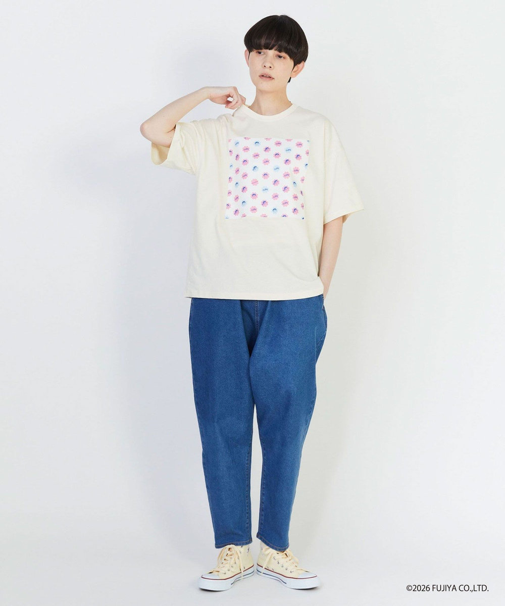 FRAPBOIS ミルキー ボックスＴシャツ アイボリー