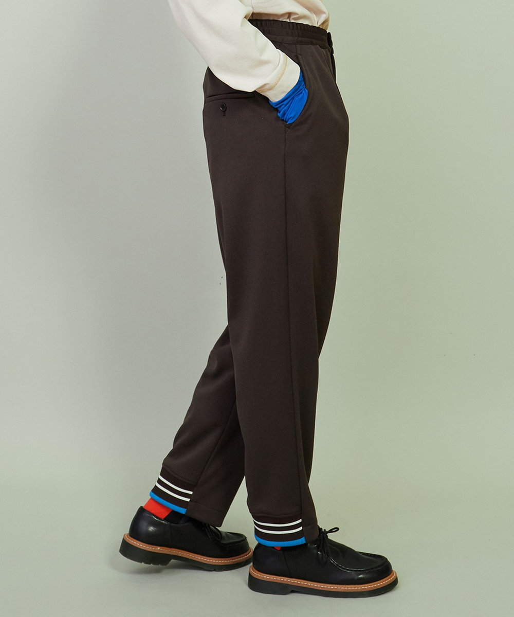 FRAPBOIS ジャージーズ パンツ ブラウン