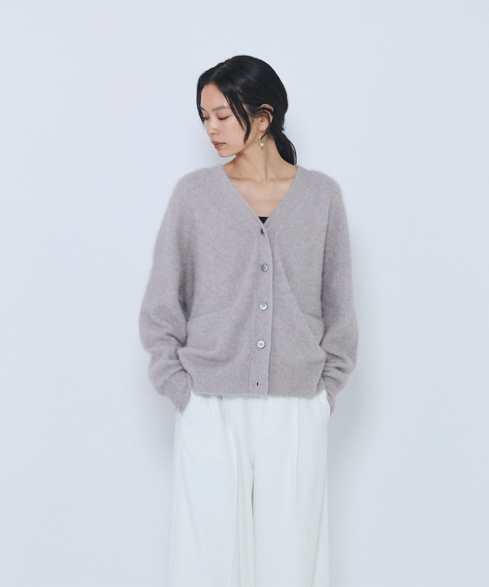 1er Arrondissement FOXウールカーディガン ベージュ