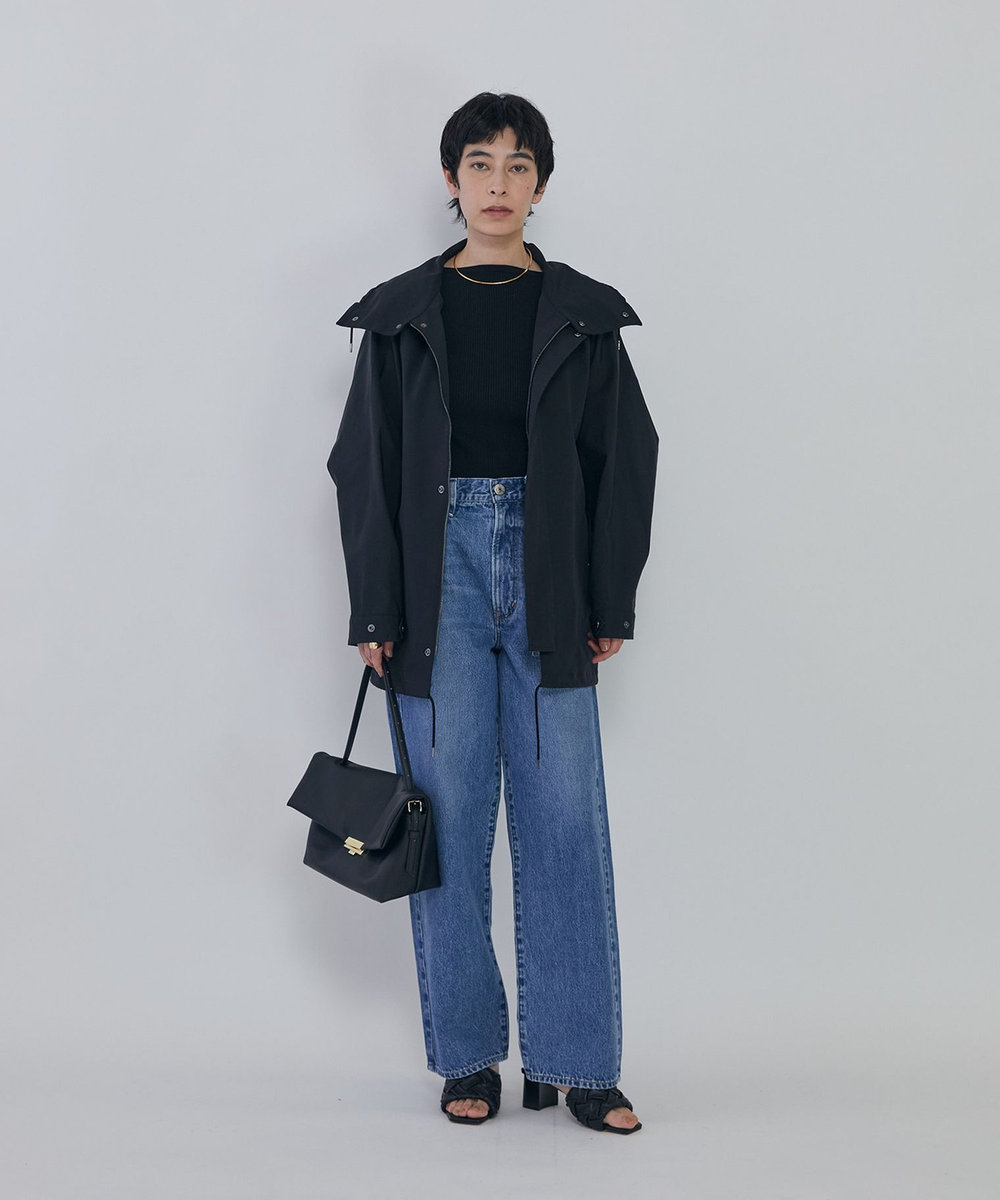 1er Arrondissement ＜PUNTI（プンティ）＞“GRAFT-FLAP"ショルダーバッグ ブラック