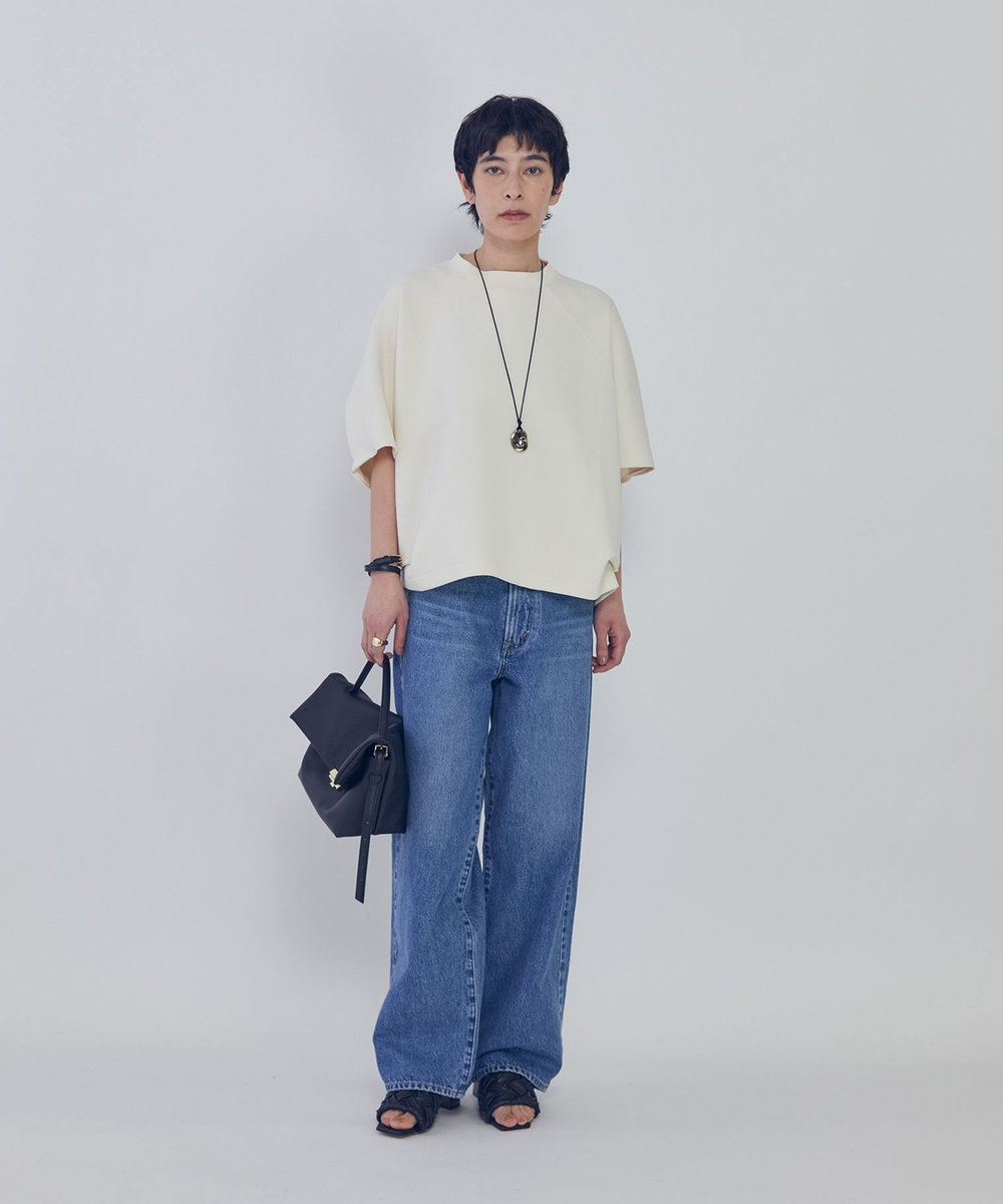 1er Arrondissement ＜PUNTI（プンティ）＞“GRAFT-FLAP"ショルダーバッグ ブラック