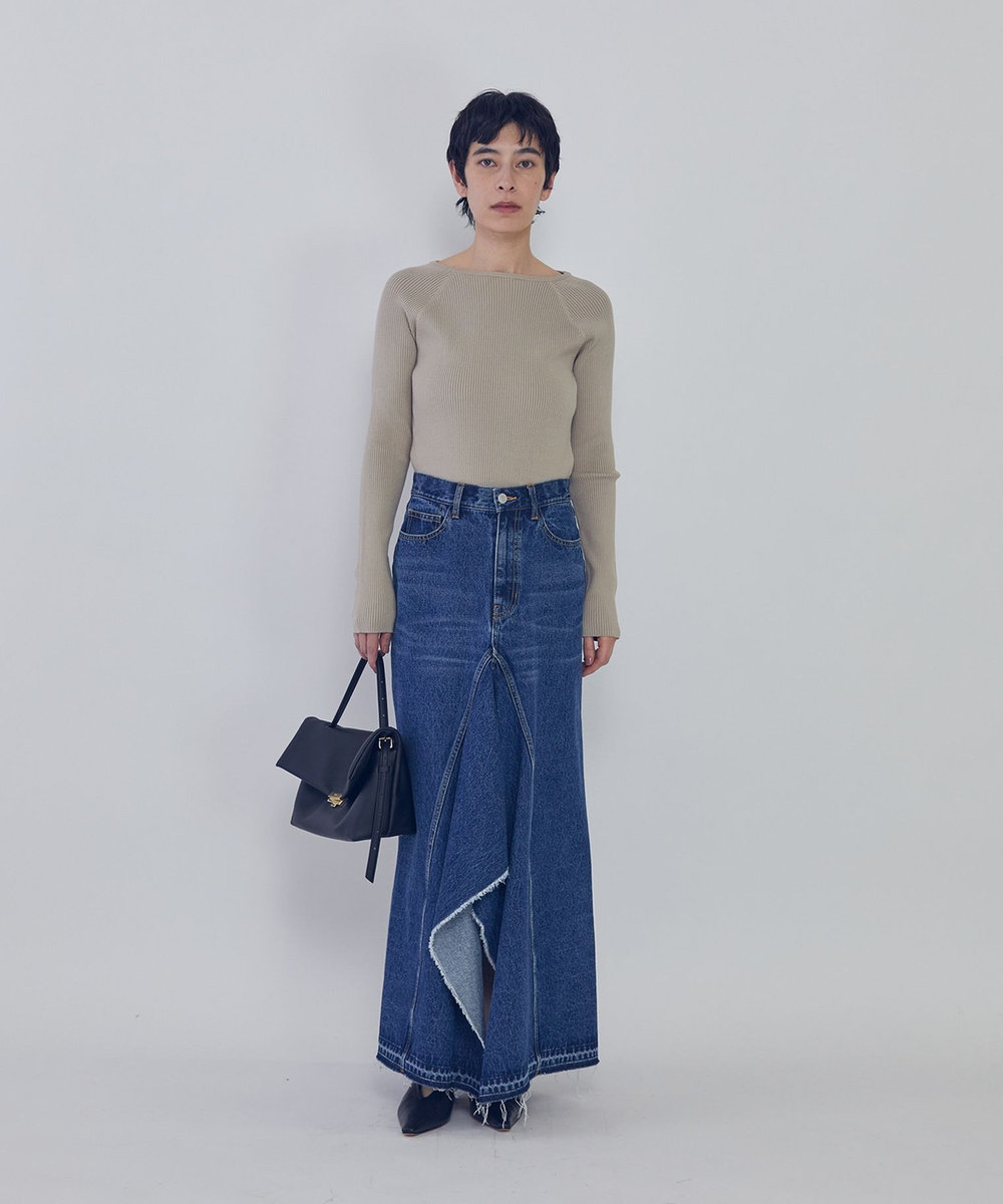 1er Arrondissement ＜PUNTI（プンティ）＞“GRAFT-FLAP"ショルダーバッグ ブラック