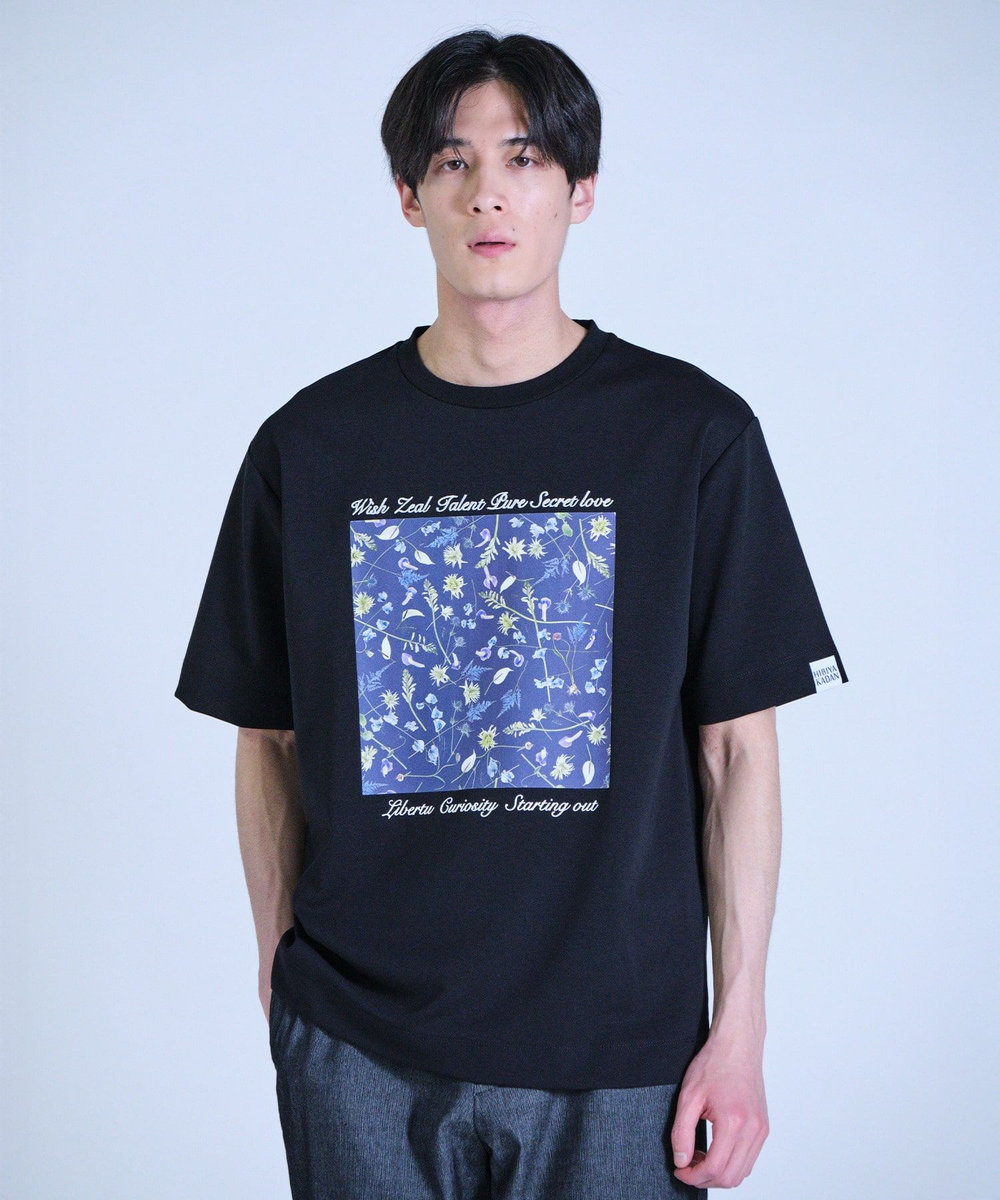 UNION STATION 【HIBIYA-KADAN】コラボグラフィックTシャツ ブラック系その他
