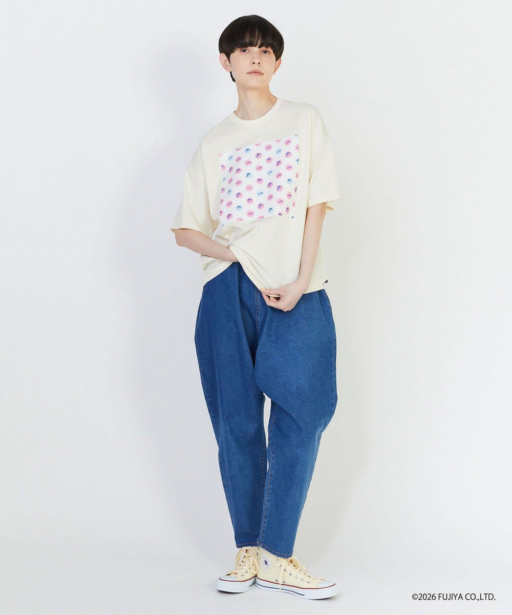 FRAPBOIS ミルキー ボックスＴシャツ アイボリー