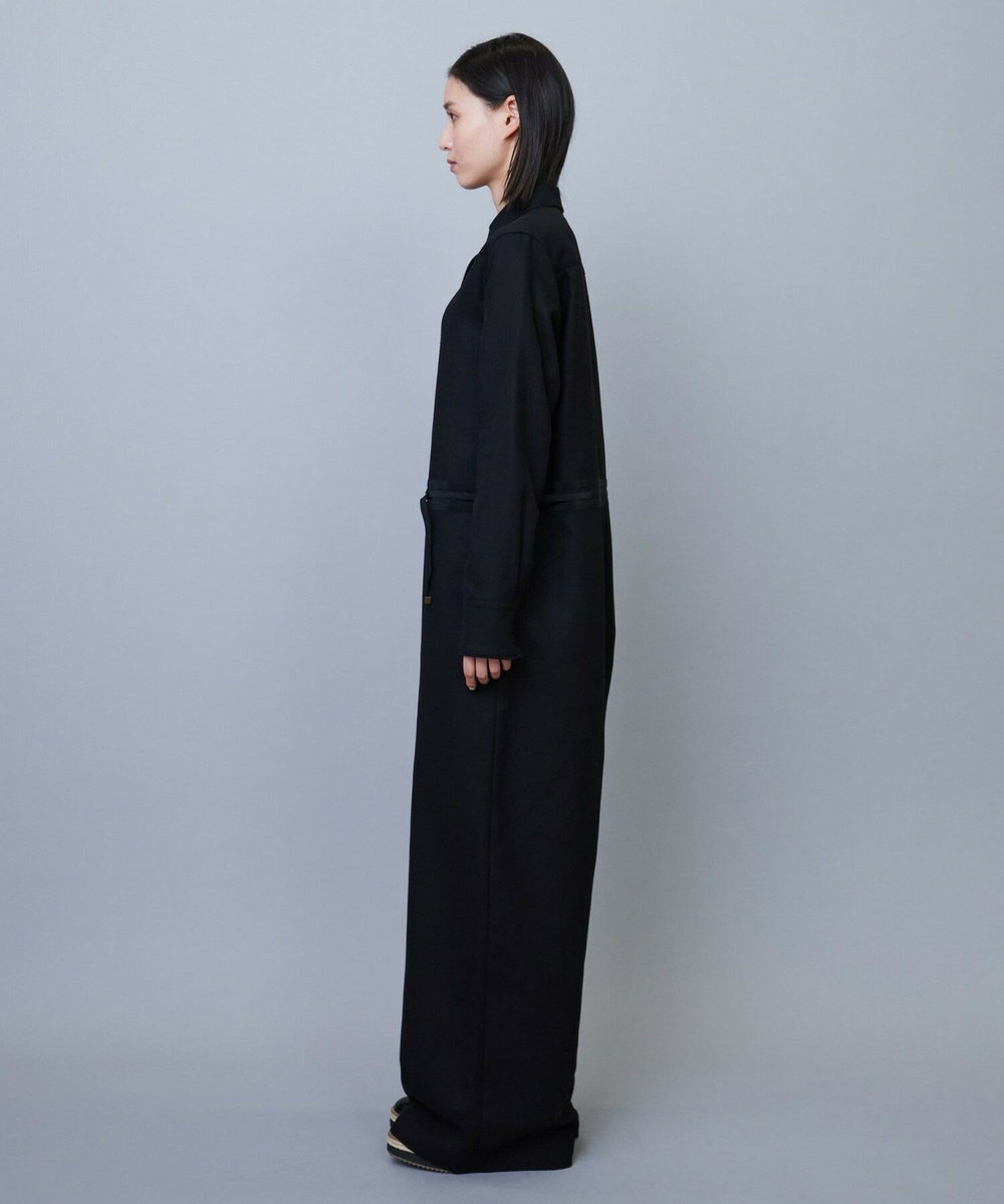 L'EQUIPE COUTURIER 80/2GV二重織オールインワン ブラック