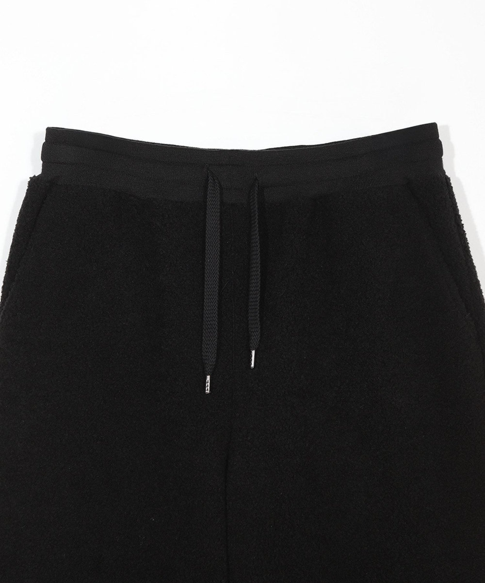 MEN'S BIGI 【50th Anniv . 菊池武夫】WOOL BOA SHORT PANTS ブラック