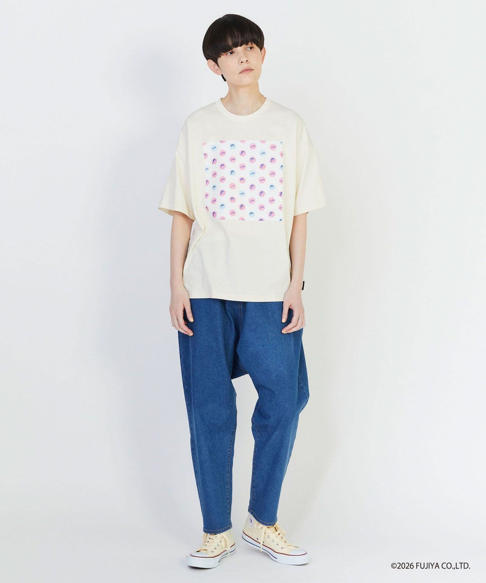 FRAPBOIS ミルキー ボックスＴシャツ アイボリー