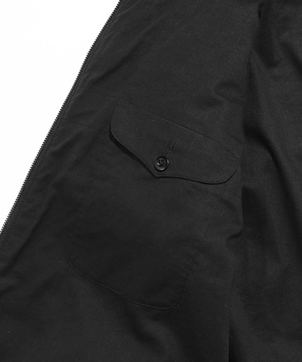 MEN'S BIGI 【50th Anniv . 菊池武夫】HARRIS TWEED COLOR NEP BLOUSON ブラック