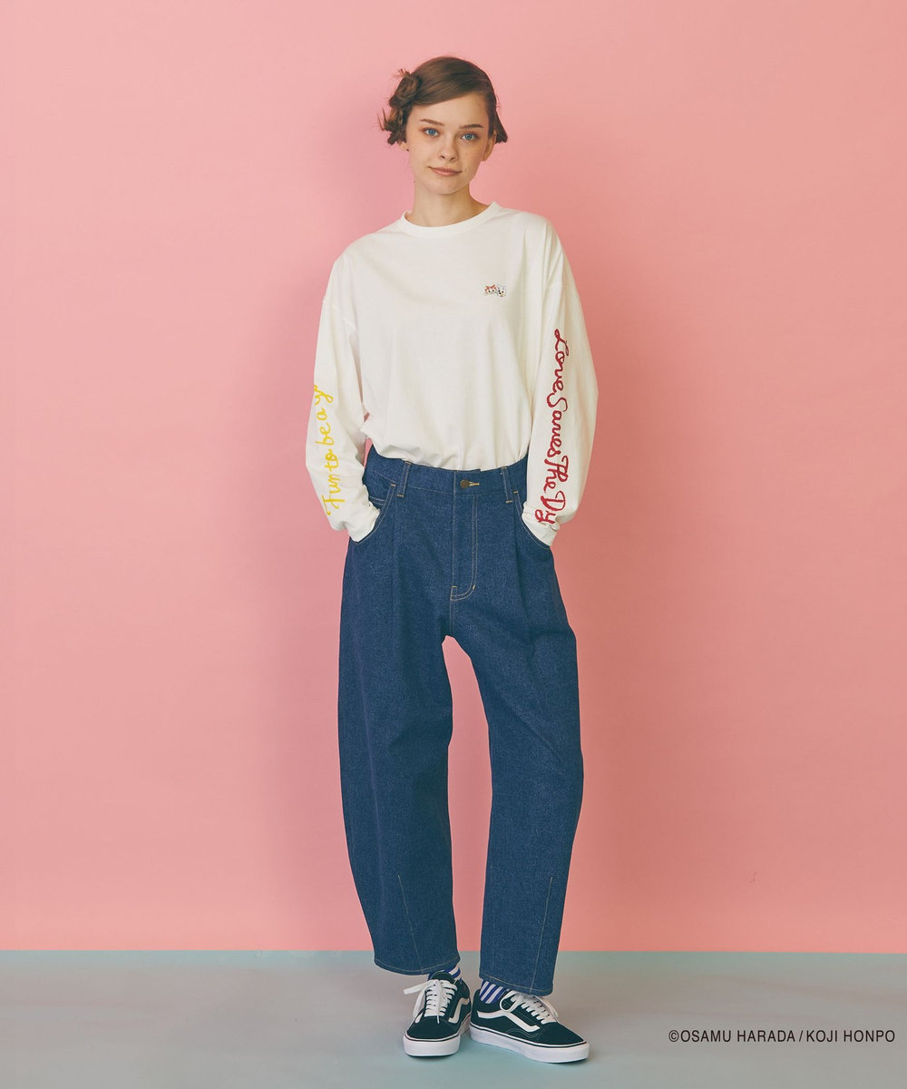 FRAPBOIS OSAMU GOODS デニムパンツ ブルー