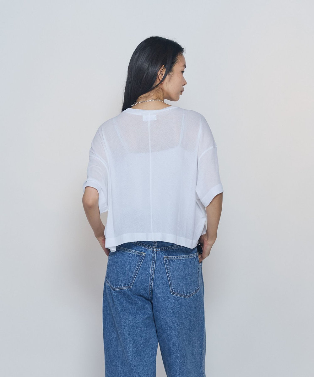 1er Arrondissement ＜upper hights / アッパーハイツ＞"SHORELINE WIDE TEE"カットソー チャコールグレー