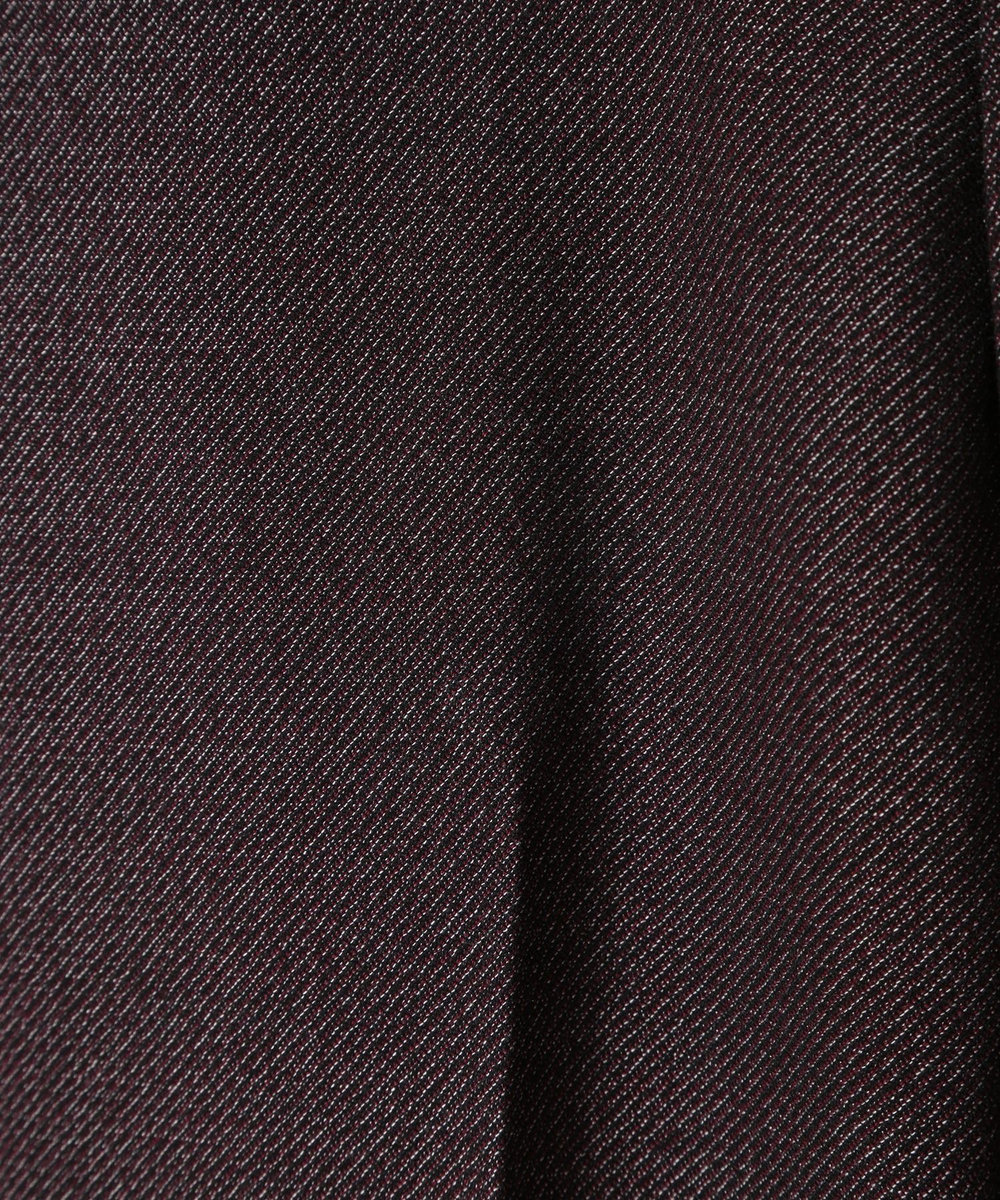 MEN'S BIGI 【ACTIVE TAILOR】ソフトサーモ混ツイードツイルパンツ ボルドー
