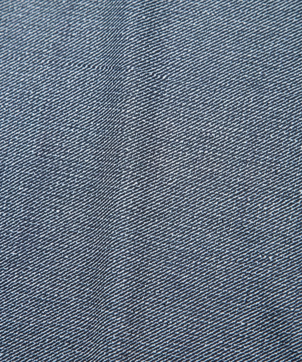 MEN'S BIGI 【ACTIVE TAILOR】COOL MAX ツイルプリントジャージポロシャツ ブルー系その他