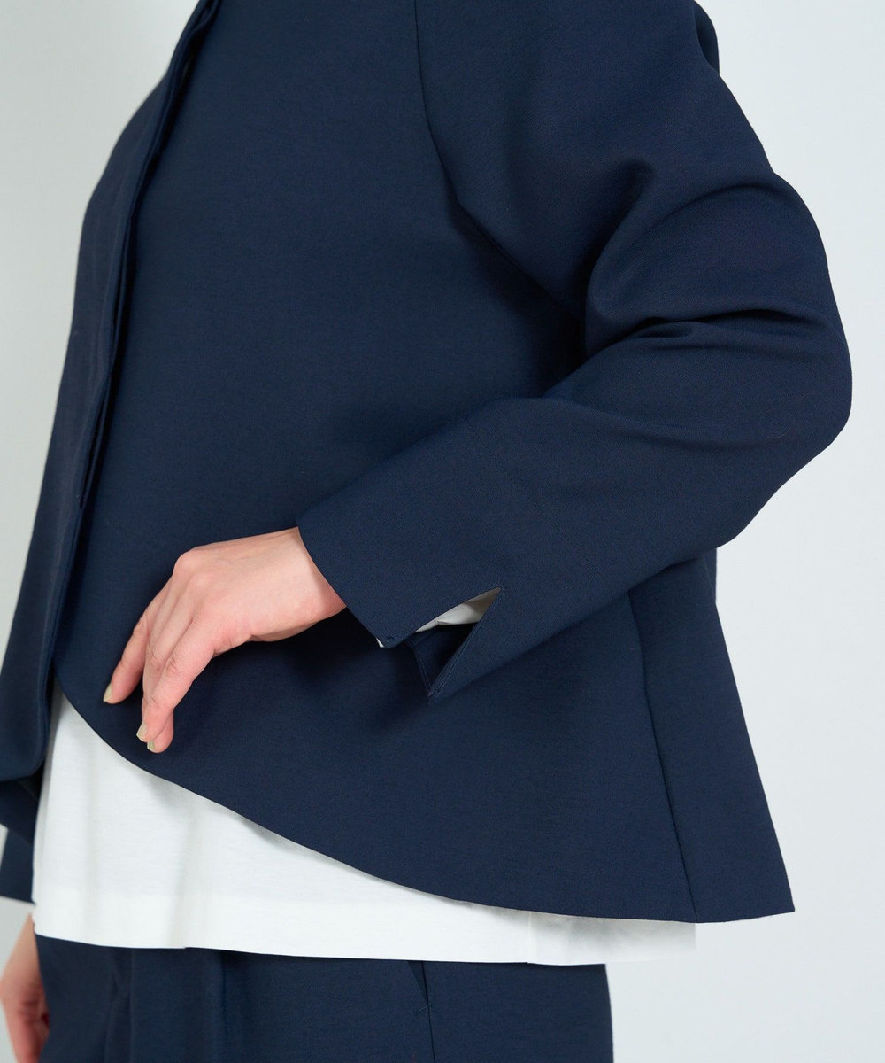 ADIEU TRISTESSE ◆リーフカットジャケット ネイビー