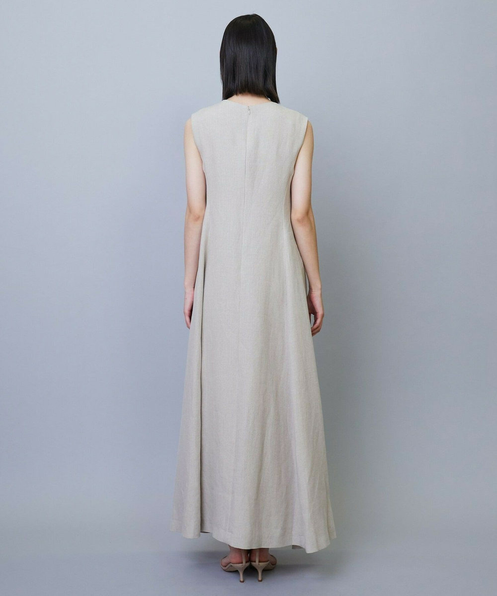 L'EQUIPE COUTURIER リネンワンピース ベージュ