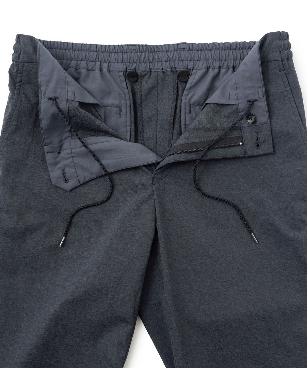 MEN'S BIGI SMARTTECH ナイロンストレッチ イージーテーパードパンツ＜接触冷感/ストレッチ/防シワ性/ウォッシャブル＞ グレー