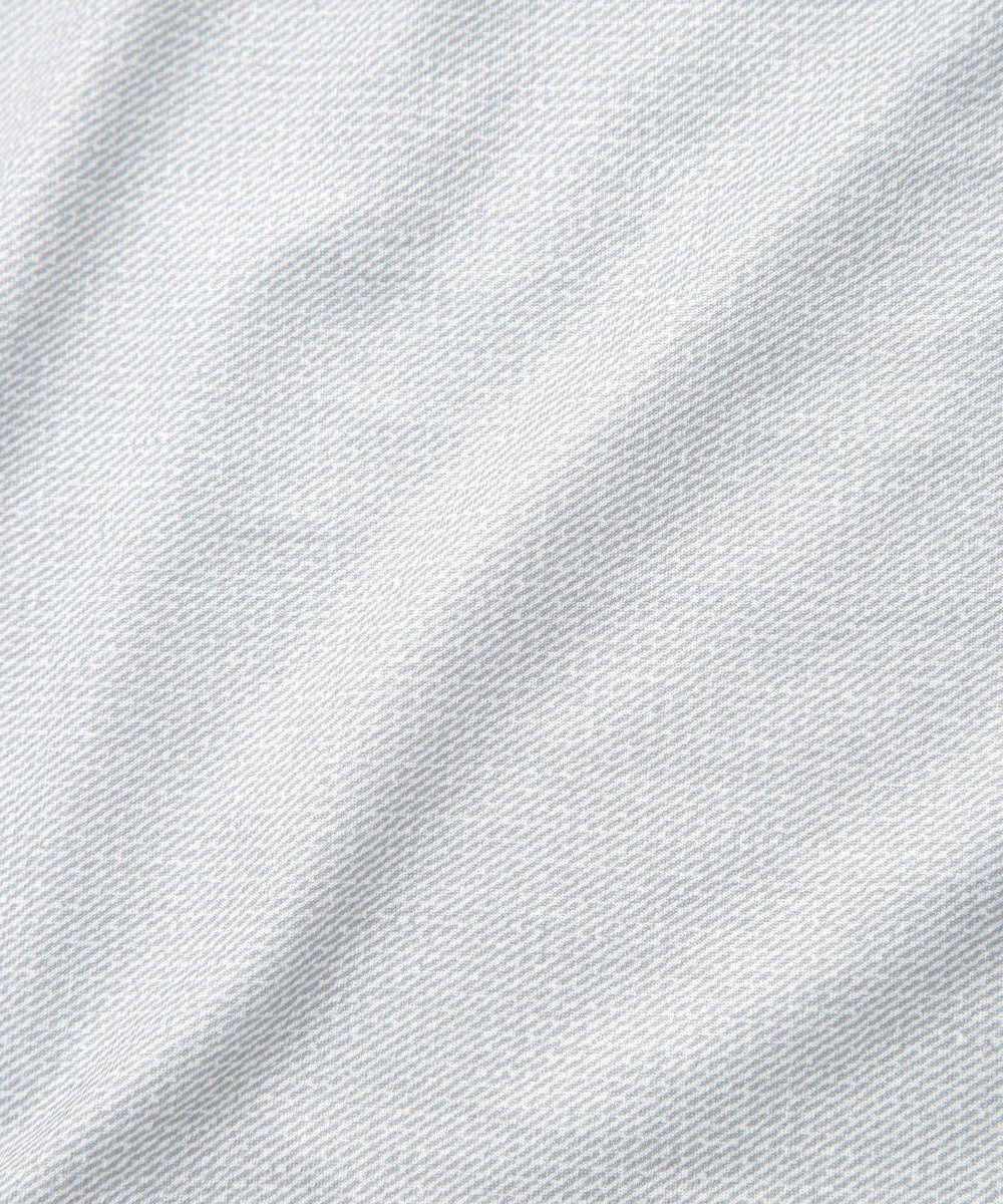 MEN'S BIGI 【ACTIVE TAILOR】COOL MAX ツイルプリントジャージポロシャツ グレー系その他