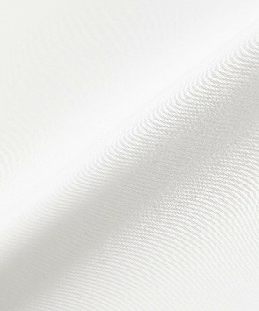 L'EQUIPE COUTURIER 100/2シルケットコットンシャツ ホワイト