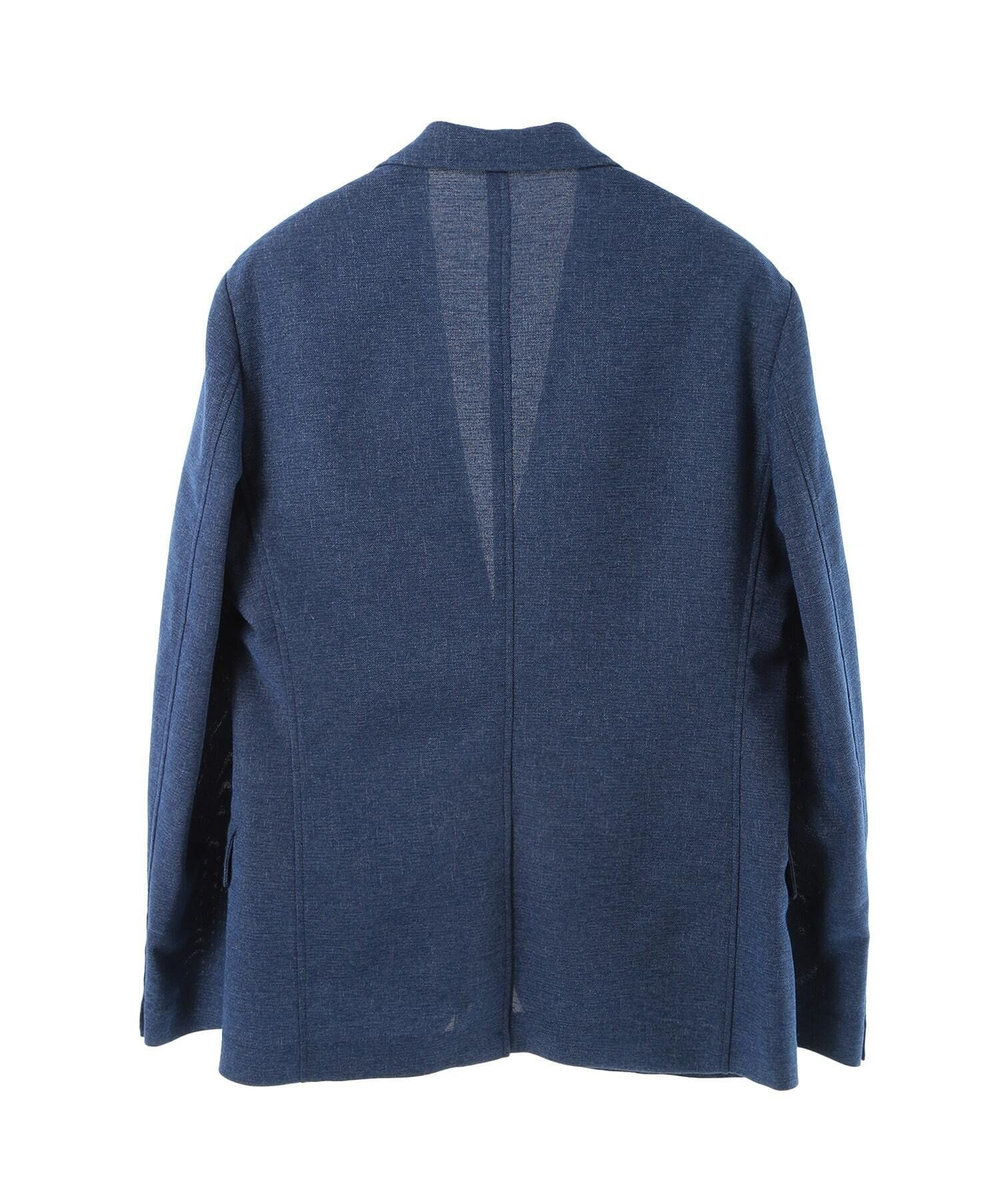 MEN'S BIGI 【ACTIVE TAILOR/アクティブテイラー】カラミメッシュストレッチジャケット ブルー