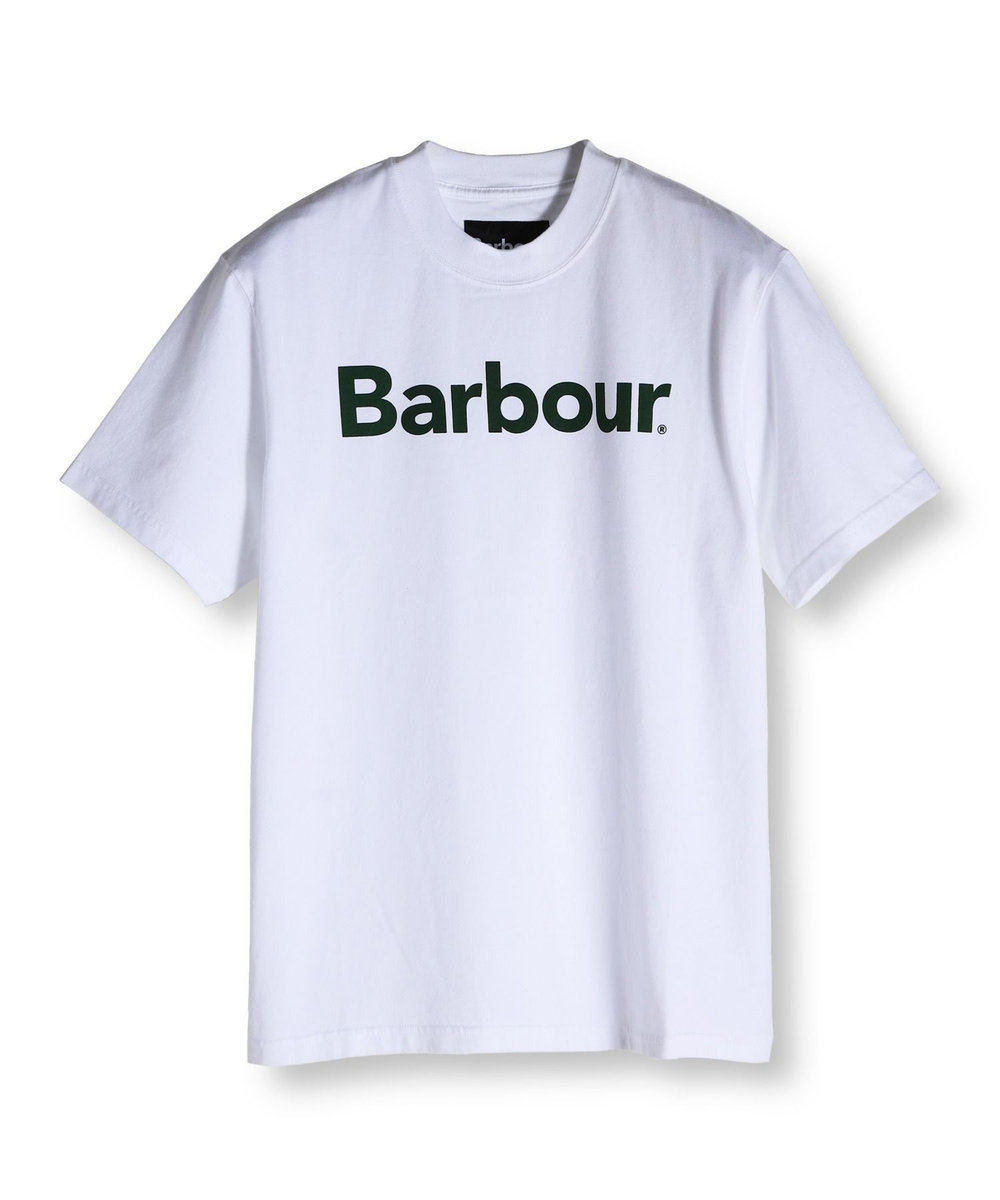MEN'S BIGI 【BARBOUR/バブアー】PENSFORD OS FIT T-SHIRT ホワイト