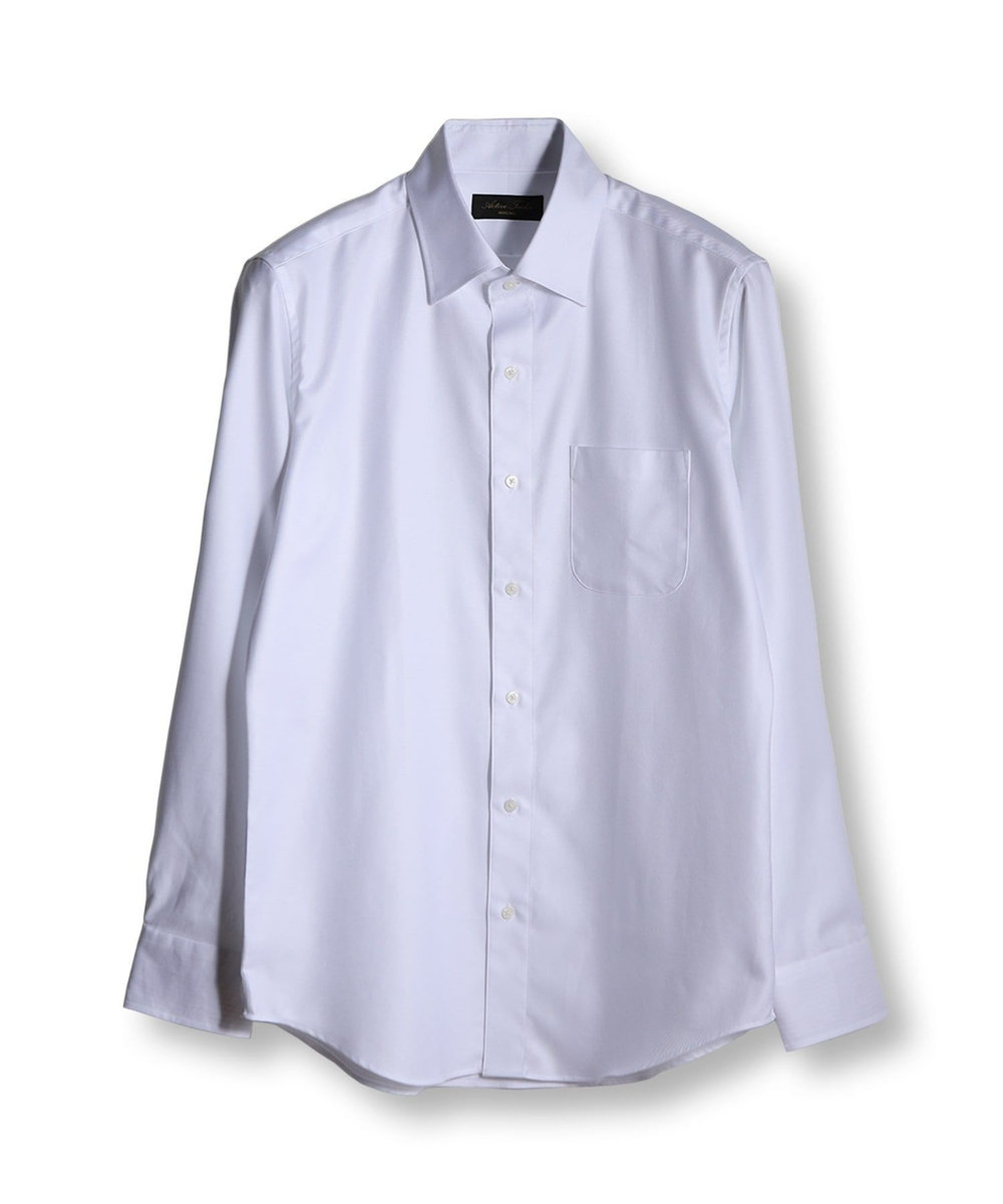 MEN'S BIGI 【ACTIVE TAILOR/アクティブテイラー】コットンツイルドレスシャツ＜イージーケア＞ ホワイト