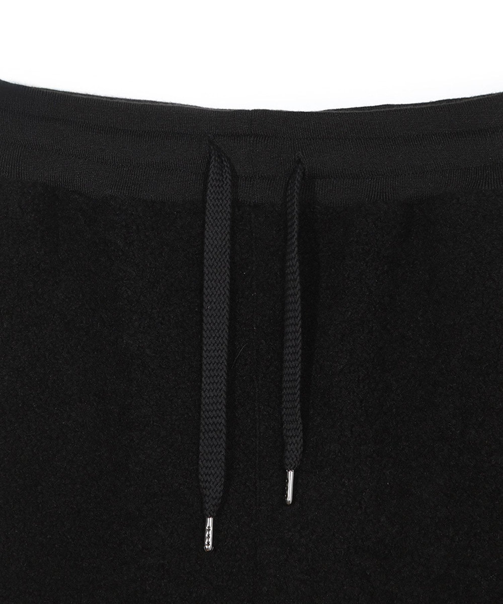 MEN'S BIGI 【50th Anniv . 菊池武夫】WOOL BOA SHORT PANTS ブラック