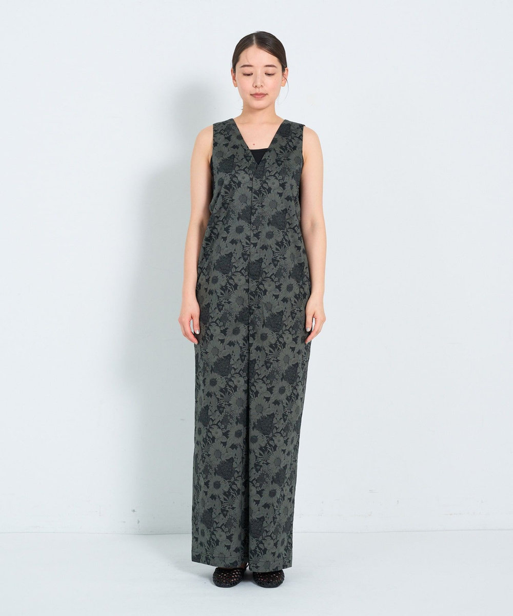 ADIEU TRISTESSE Vネックサロペット グレー系その他