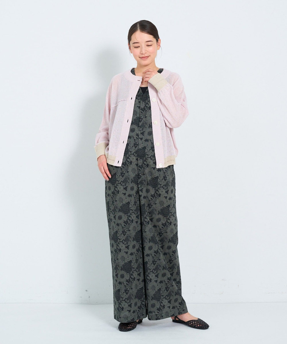 ADIEU TRISTESSE Vネックサロペット グレー系その他