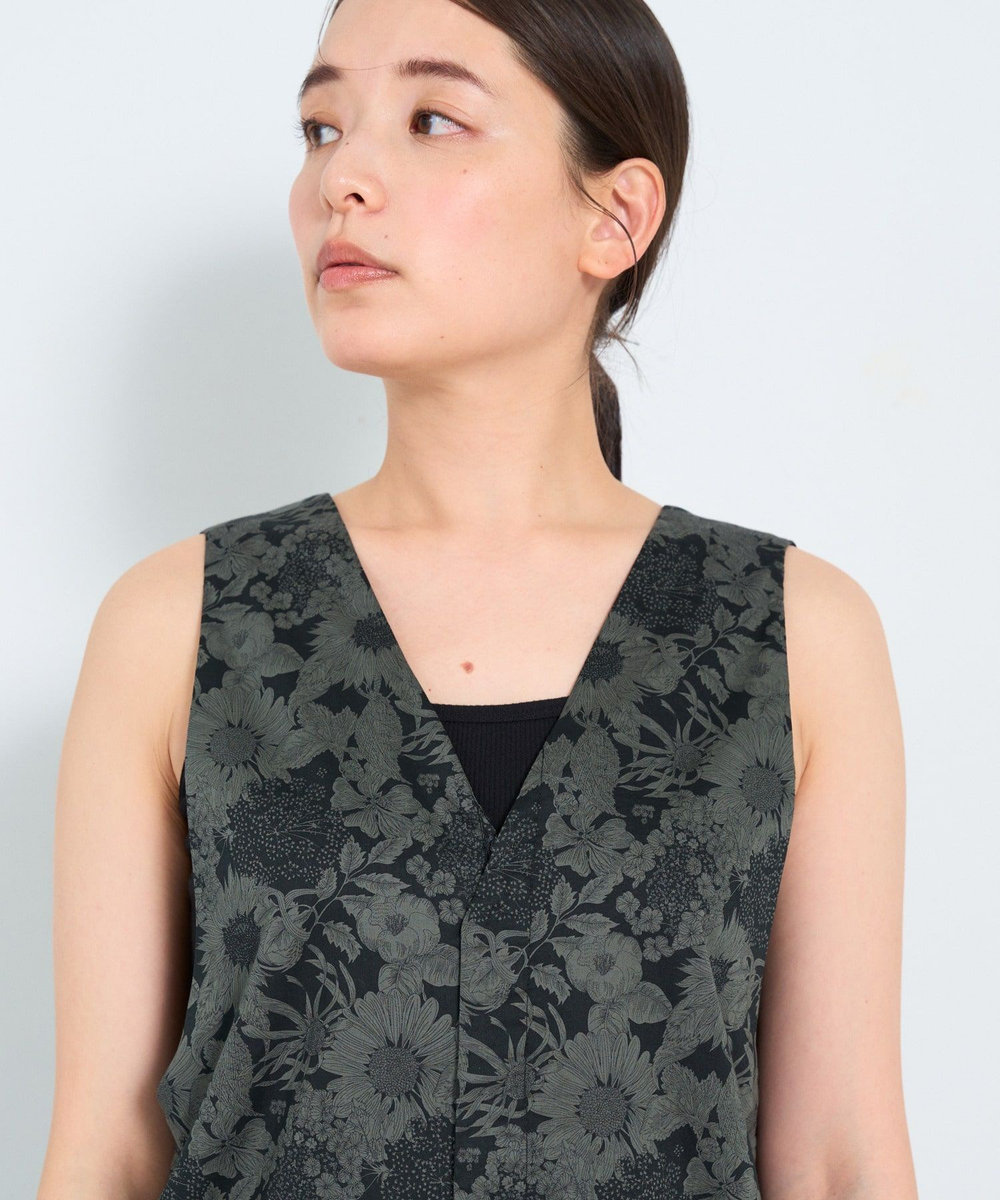 ADIEU TRISTESSE Vネックサロペット グレー系その他