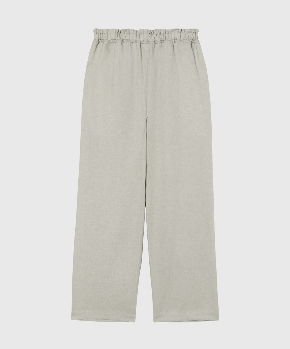 DÉPAREILLÉ RAMIE POLY TWILL BALLOON PANTS / ラミーポリツイルバルーンパンツ ベージュ
