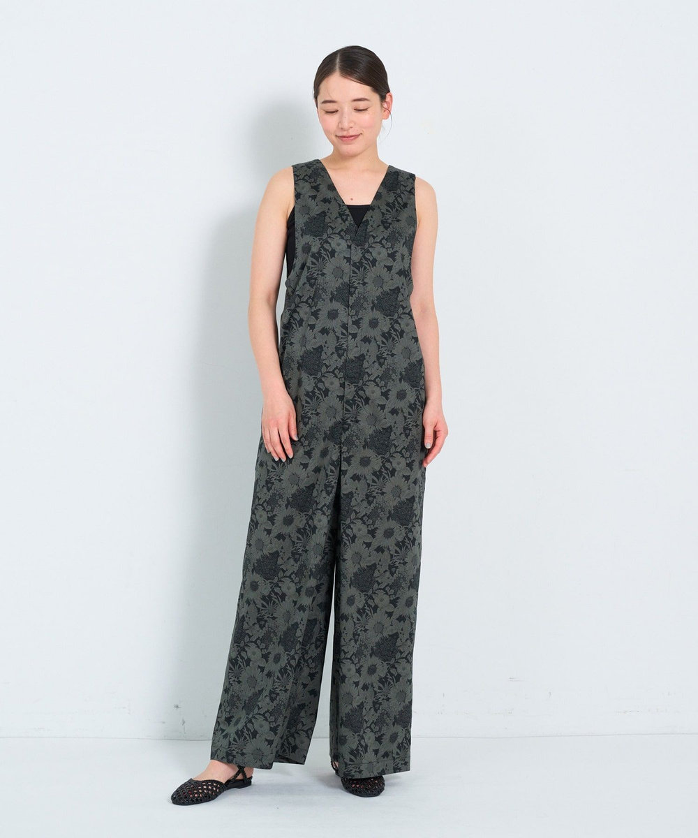 ADIEU TRISTESSE Vネックサロペット グレー系その他