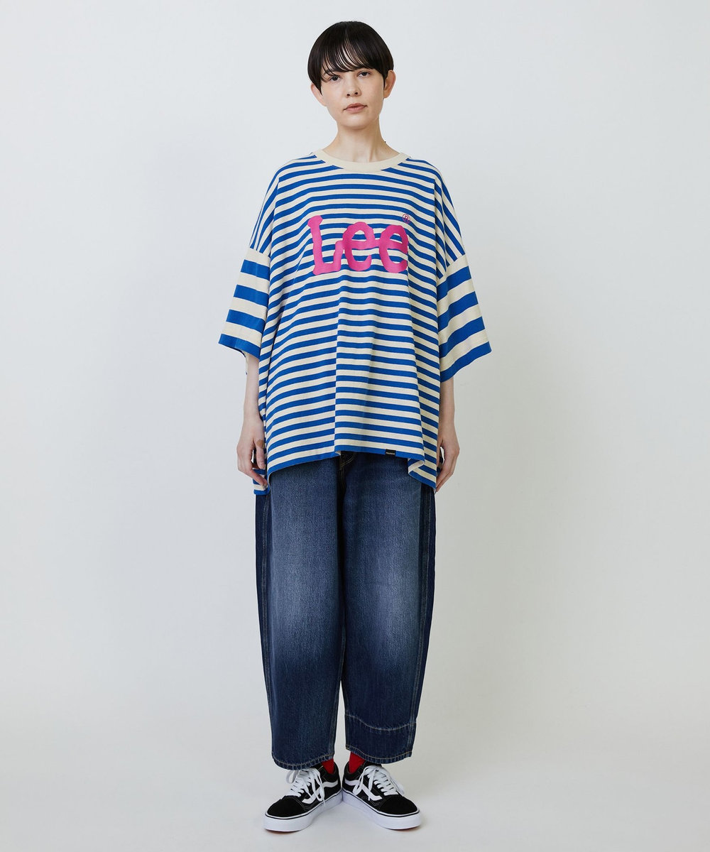 FRAPBOIS Lee×FRAPBOIS BIGTシャツ ブルー