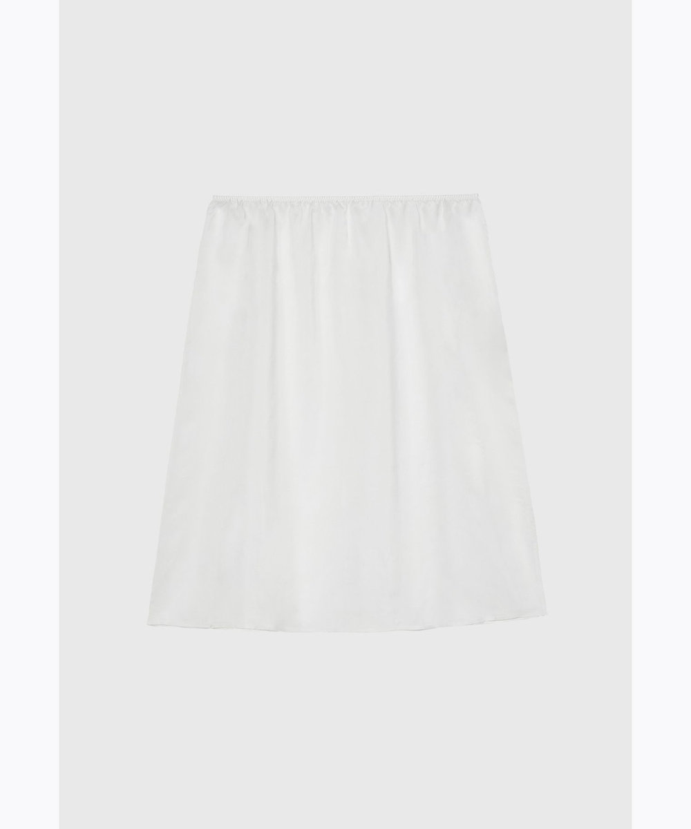 DÉPAREILLÉ COTTON NYLON WRAP SKIRT / コットンナイロンラップスカート ホワイト