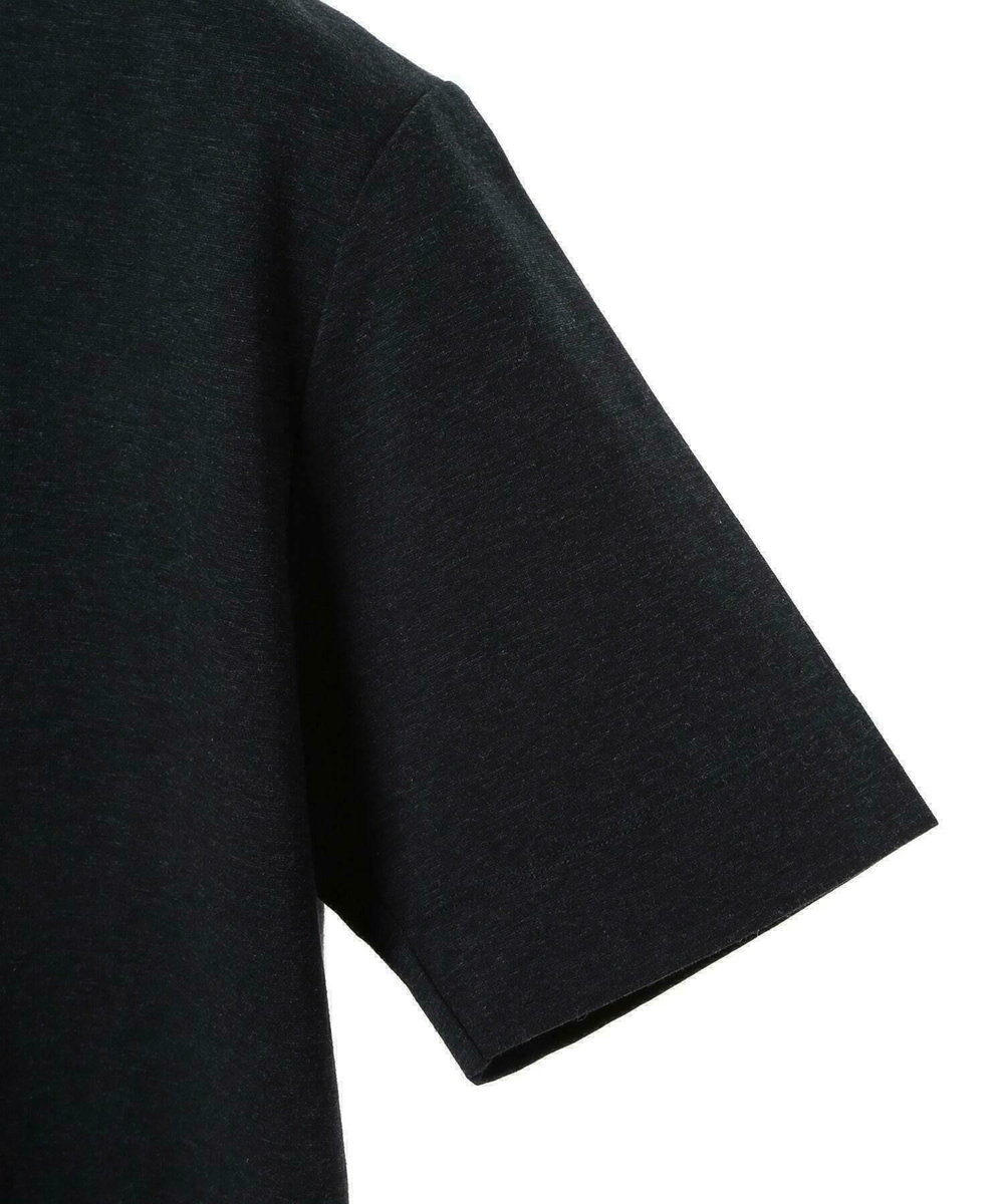 MEN'S BIGI 【ACTIVE TAILOR/アクティブテイラー】シルケットスムースVネックTシャツ＜接触冷感 / UVカット＞ ネイビー