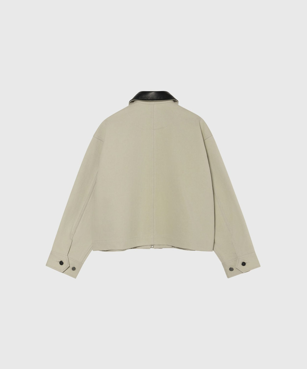 DÉPAREILLÉ GABARDINE BLOUSON / ギャバジンブルゾン ベージュ