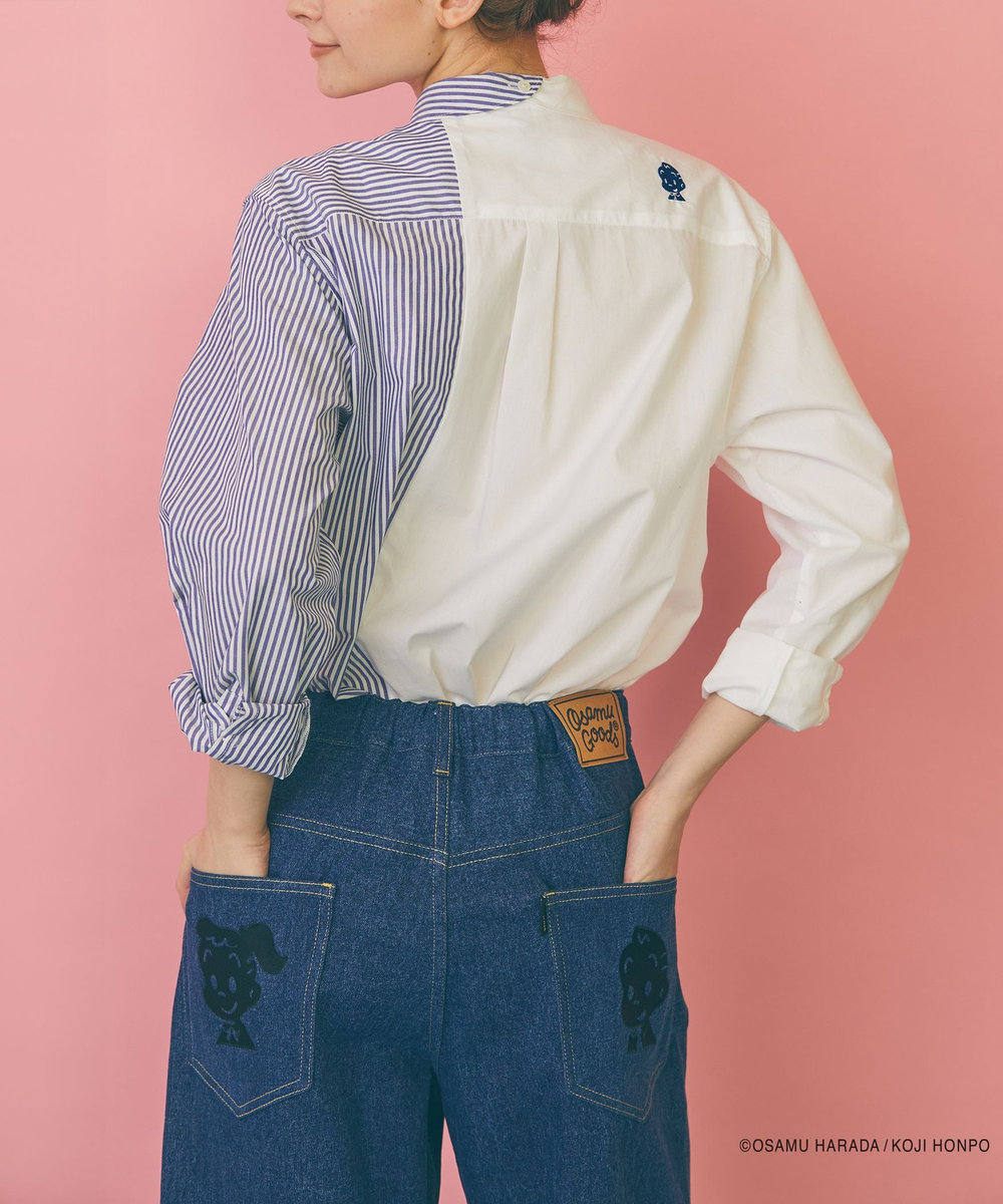 FRAPBOIS OSAMU GOODS デニムパンツ ブルー